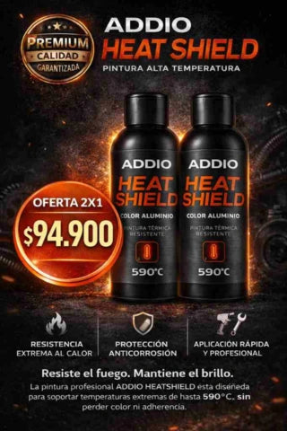 PINTURA ALTA TEMPERATURA ADDIO HEAT SHIELD